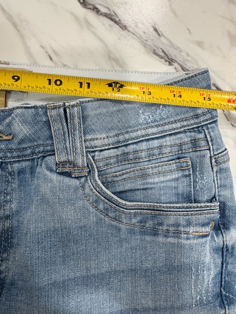 Democracy AB Technology Women's Blue Skinny Jeans Women’s Size 8 Light Wash - Picture 9 of 13